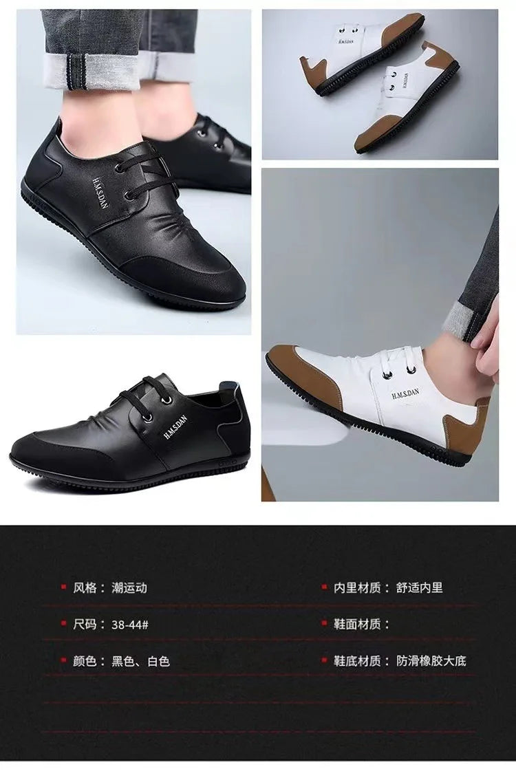 Dress Shoes for Men Casual Business Shoes Men Casual Loafers Office Party Wedding Shoes Leather Men Sapatos Formais Masculinos
