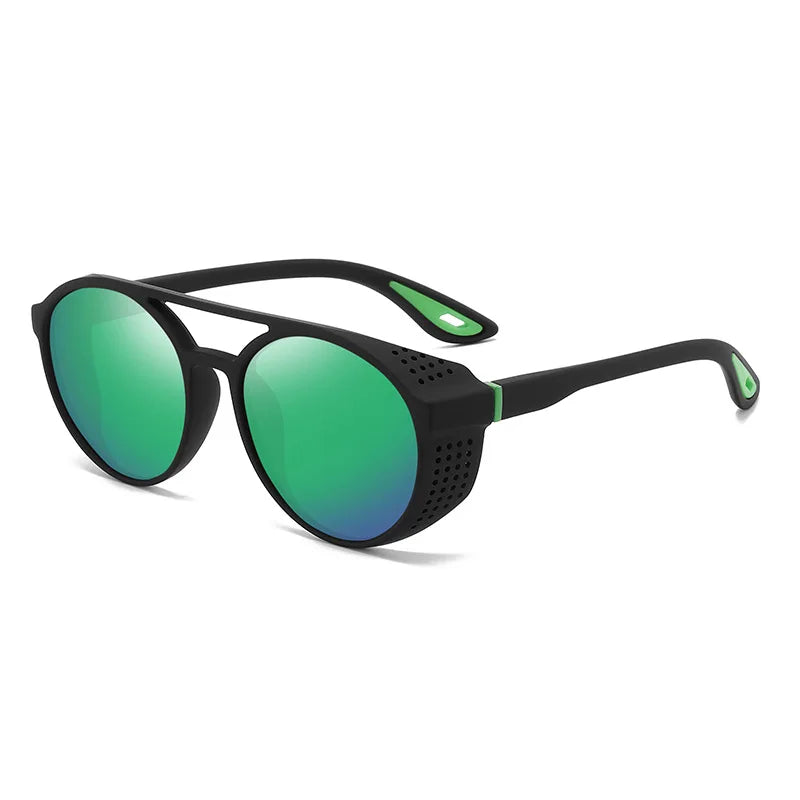 Polarized Sunglasses for Men Women Sun Glasses with Side Shields UV400 Protection Mirrored Lens Outdoor Sport Cycling Glasses