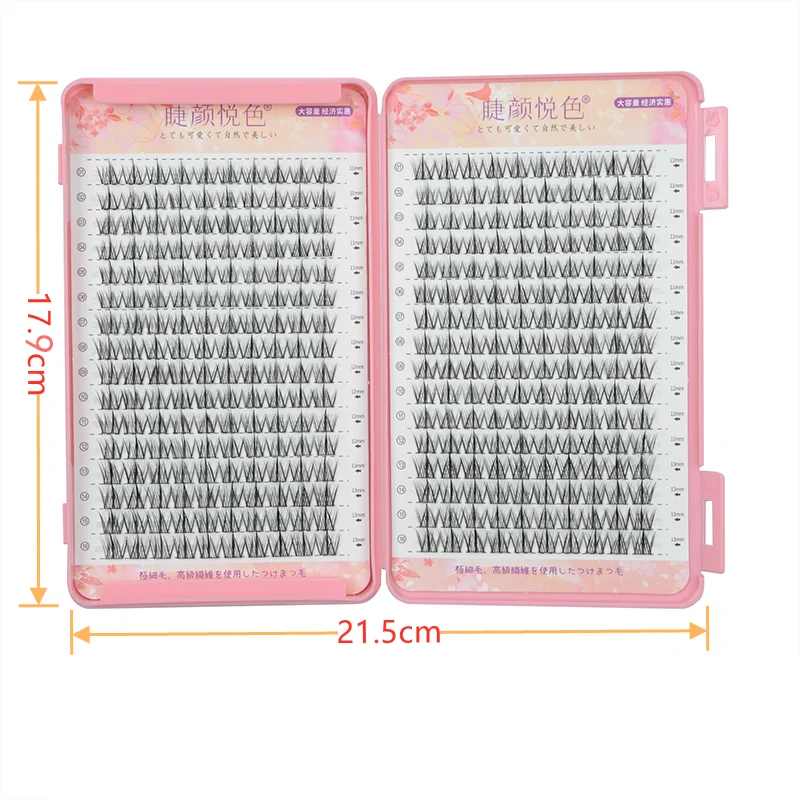 Eyeslash book 32Row Extension Personal Professional Individual Cluster Grafting Wholesale Sweet Large Capacity Flowerknow Makeup