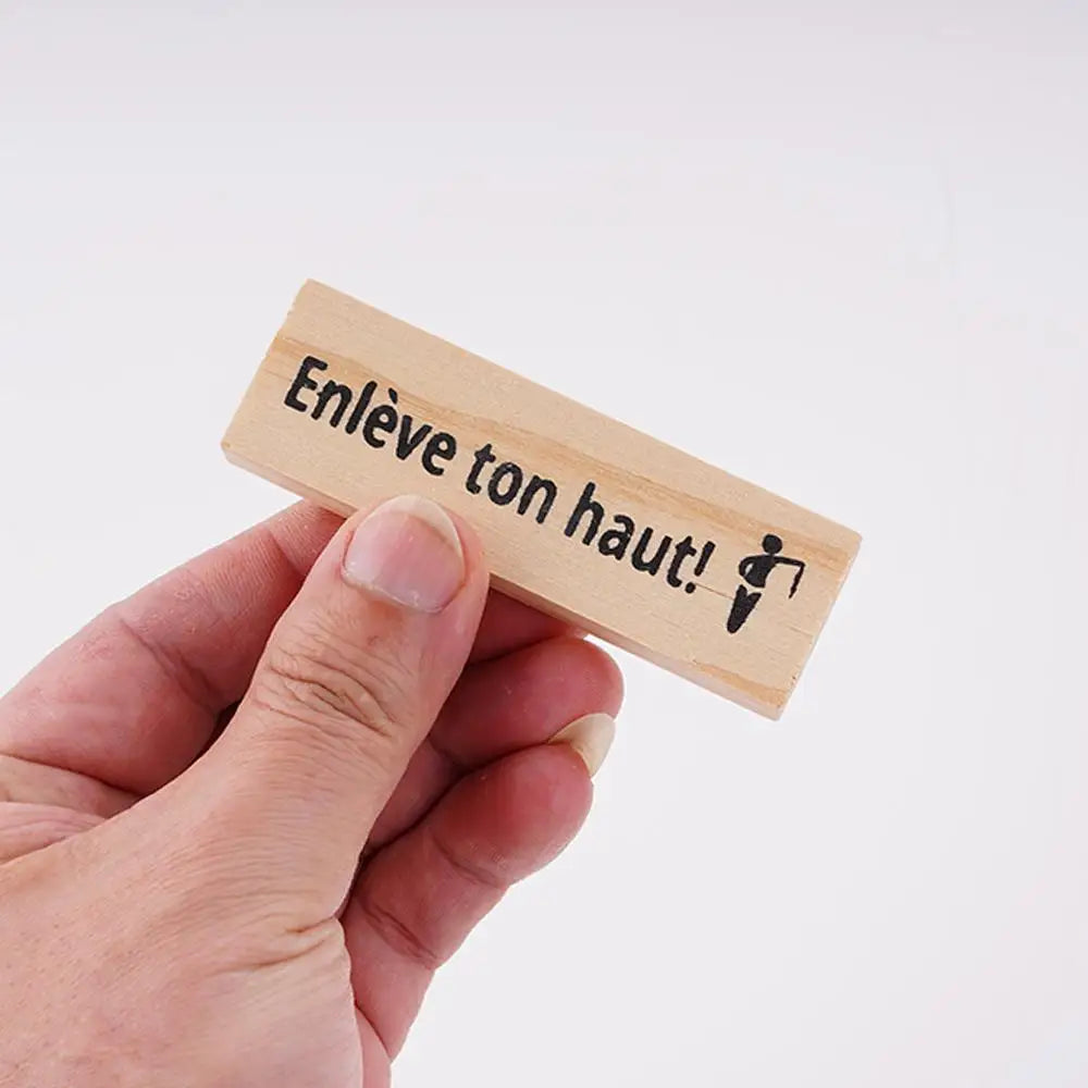 Block Tower Game For Adults Sex Toys Wooden Block For Tumbling Tower Stacking Games Erotica Party SM Block