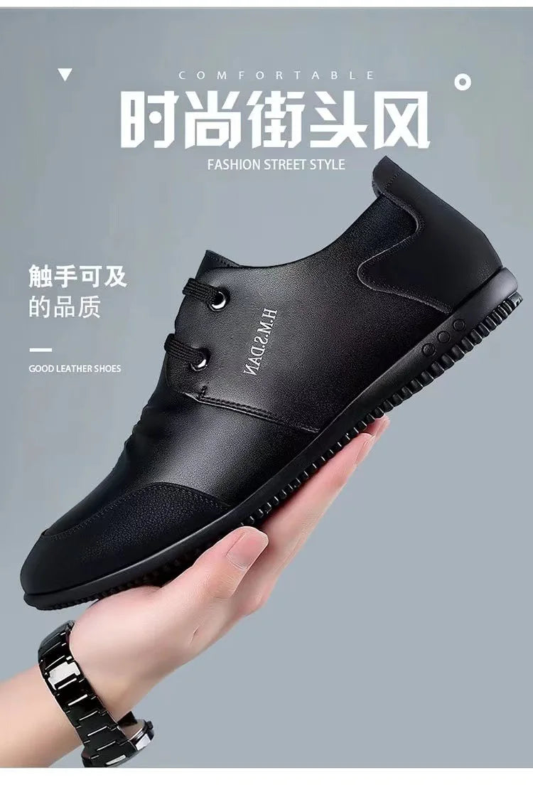 Dress Shoes for Men Casual Business Shoes Men Casual Loafers Office Party Wedding Shoes Leather Men Sapatos Formais Masculinos