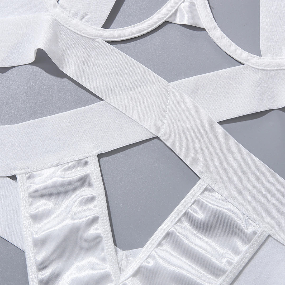 Spicy Girl's Sexy Strap Lingerie Bodysuit  Seductive Erotic Eco-Friendly Packing