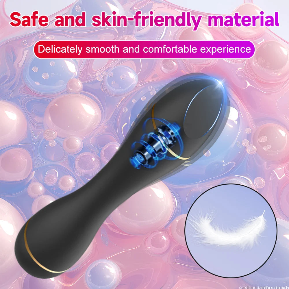 Mini Bullet Vibrator Adult Toy Clitoral Nipple Stimulation 10 Mode, G Spot Stimulator Vagina Anal Massage Adult Toy for Females
