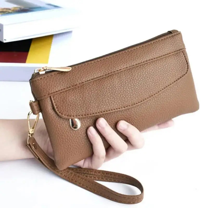New Pu Women Wallets Purses Fashion Long Zipper Women's Wallet Money Coin Holder Female Purse