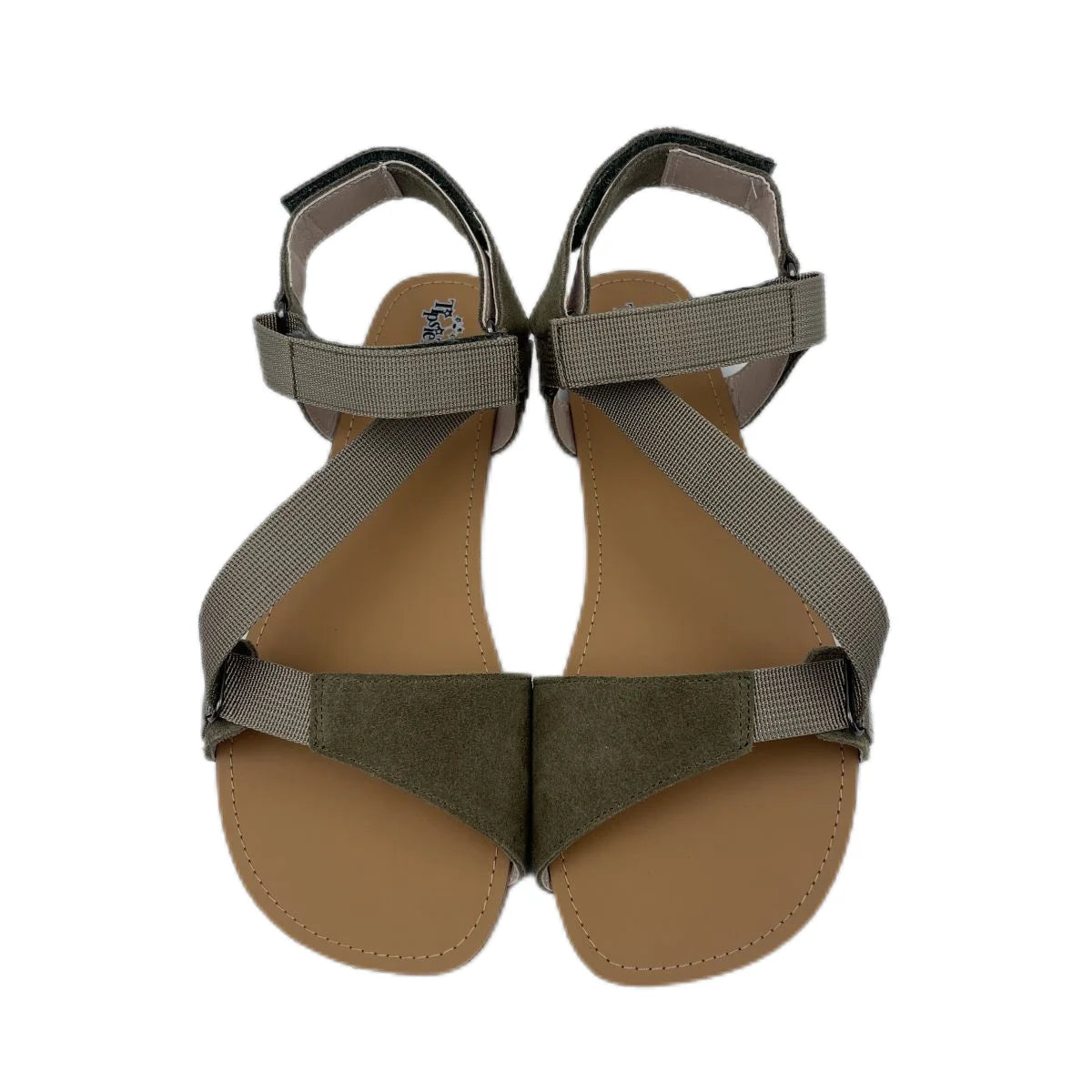 Tipsietoes 2024 Summer  Barefoot Leather Flat Sandals For Women Men Shoes With New MInimalist Soft Sole Light Weight