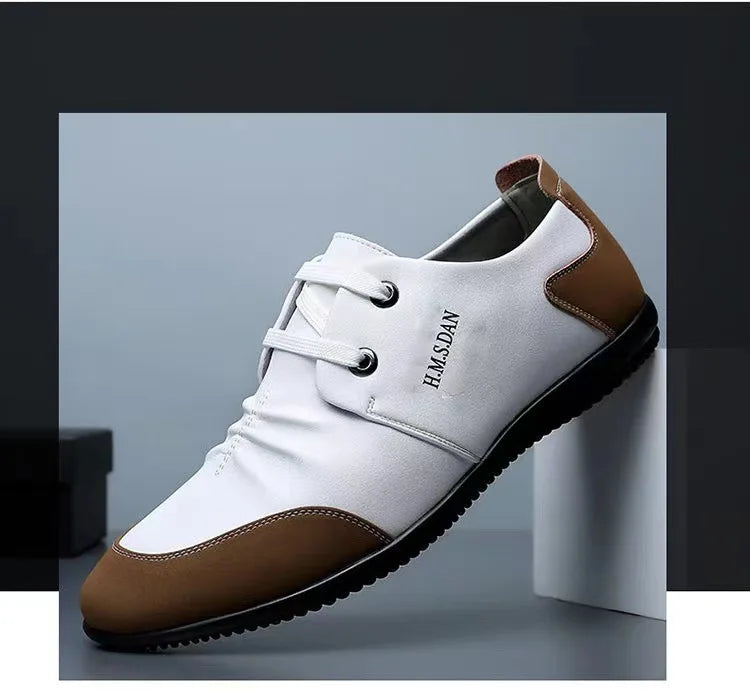 Dress Shoes for Men Casual Business Shoes Men Casual Loafers Office Party Wedding Shoes Leather Men Sapatos Formais Masculinos