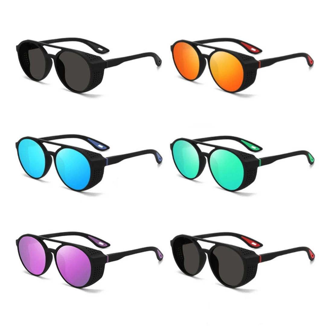 Polarized Sunglasses for Men Women Sun Glasses with Side Shields UV400 Protection Mirrored Lens Outdoor Sport Cycling Glasses