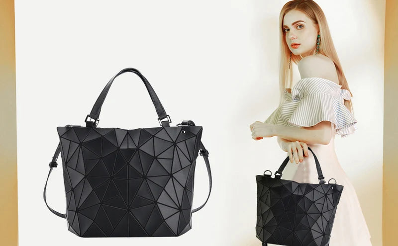 Handbags Bags For Women 2025 Designer Luxury Tote Bucket Bag Fashion Geometric Crossbody Shoulder Messenger Hand Bag Silver