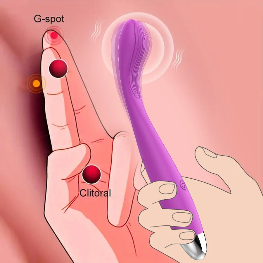 Adult toy vibrator, female adult sex toy, G-spot clitoral vibrator, clitoral stimulator, for couples' foreplay