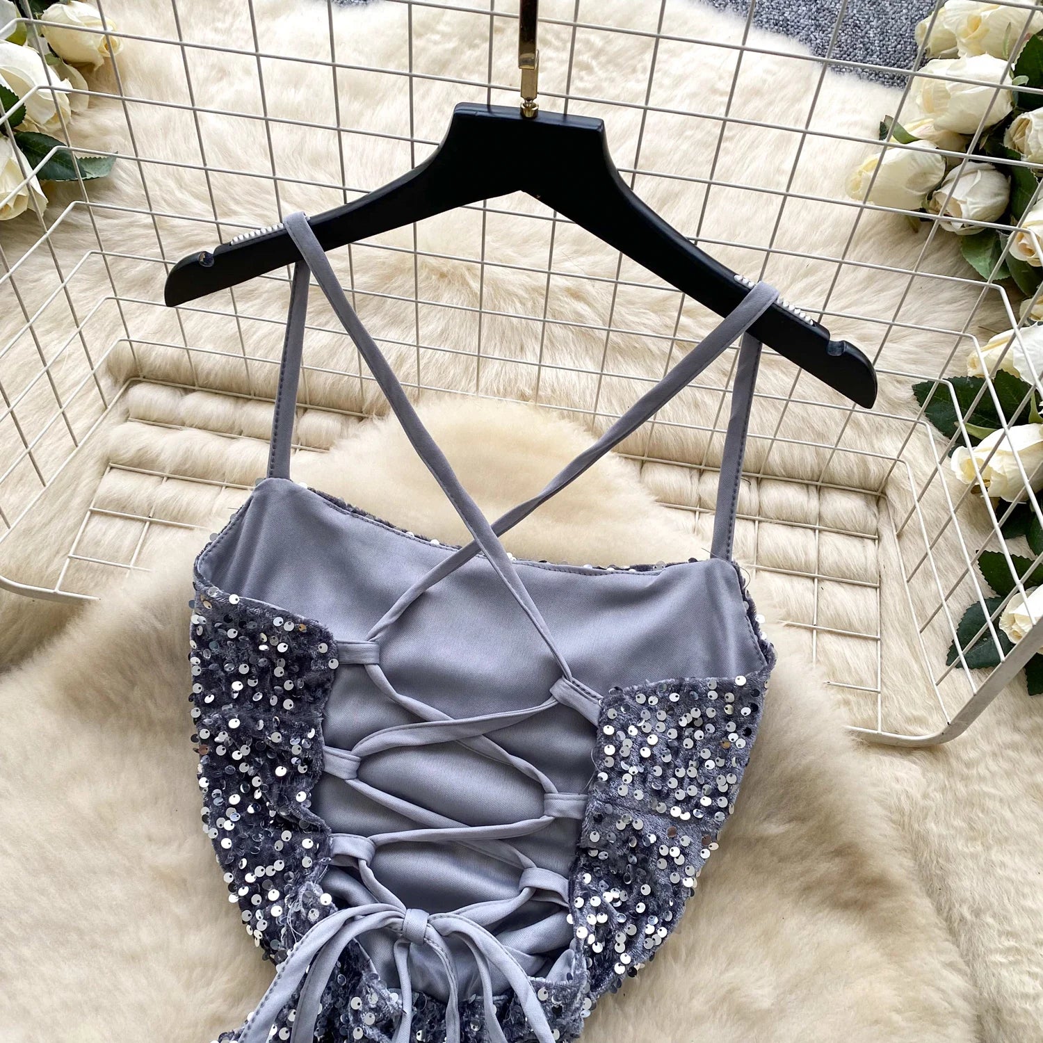 vintage Elegant hollow out velour dress Chic Vestidos Women Fashion Retro Party ceremony dresses