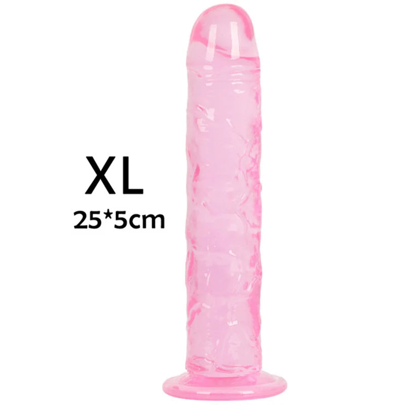 Adult Supplies Sex Toy Realistic Dildos Lifelike Flexible Dildo With Suction Cup For hands-free Play Adult Sex Toys For Men