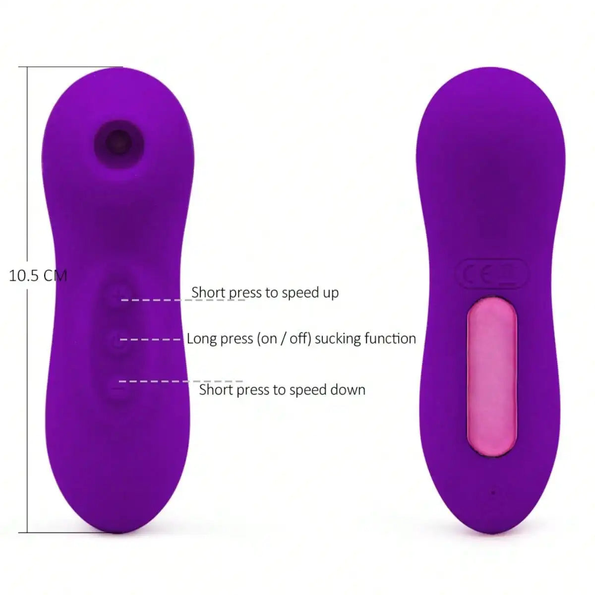Adult Masturbation Sex Toy Clitoral Stimulator To Stimulate Female G-Spot Clitoris And Nipples With Multiple Vibration Modes 18+