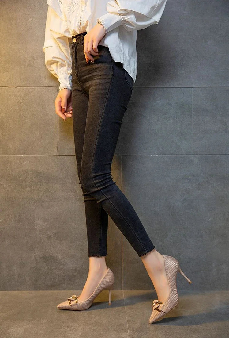 Women's Shoes High Heels Ladies Pumps Casual On Heeled Non Slip Chic And Elegant Hot Trendy Low Price Wholesale Lastest