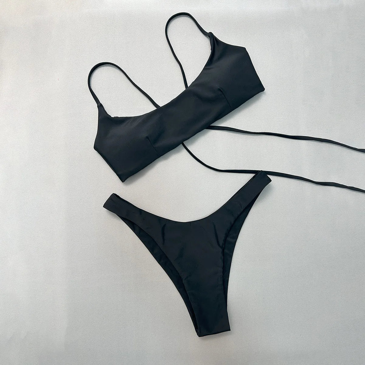 Push Up Bikinis   Sexy Women Swimsuit Swimwear Female Bikini Set Bandage Biquini Bathing Suit Swimming Suits Beachwear