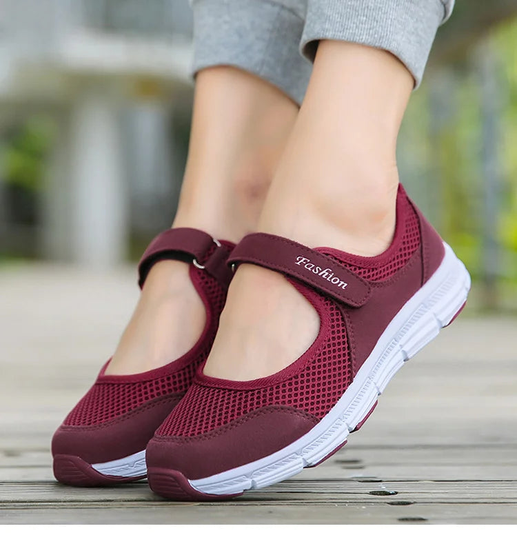 Flat Shoes For Women Light Breathable Autumn Summer Footwear Comfortable Flats Women Moccasins Zapatos Mujeres Mary Jane Shoes