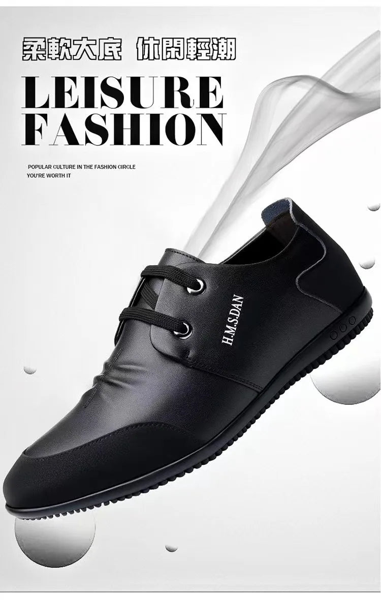 Dress Shoes for Men Casual Business Shoes Men Casual Loafers Office Party Wedding Shoes Leather Men Sapatos Formais Masculinos