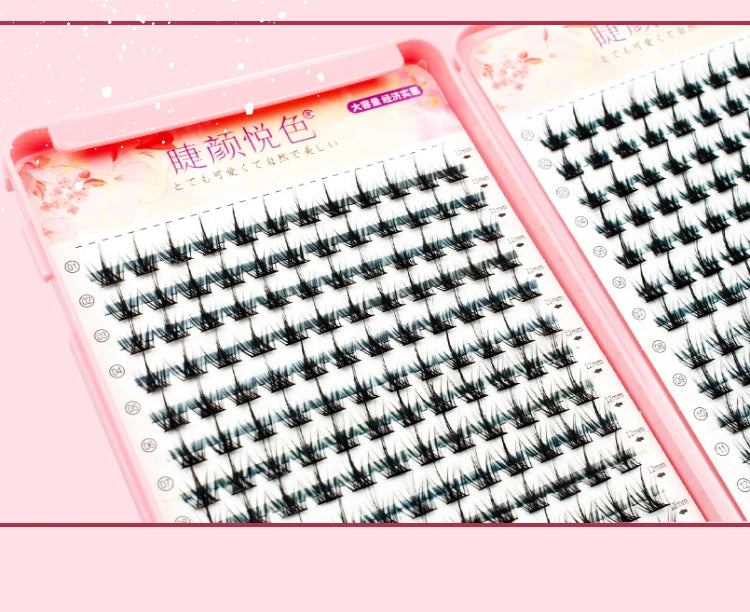 Eyeslash book 32Row Extension Personal Professional Individual Cluster Grafting Wholesale Sweet Large Capacity Flowerknow Makeup