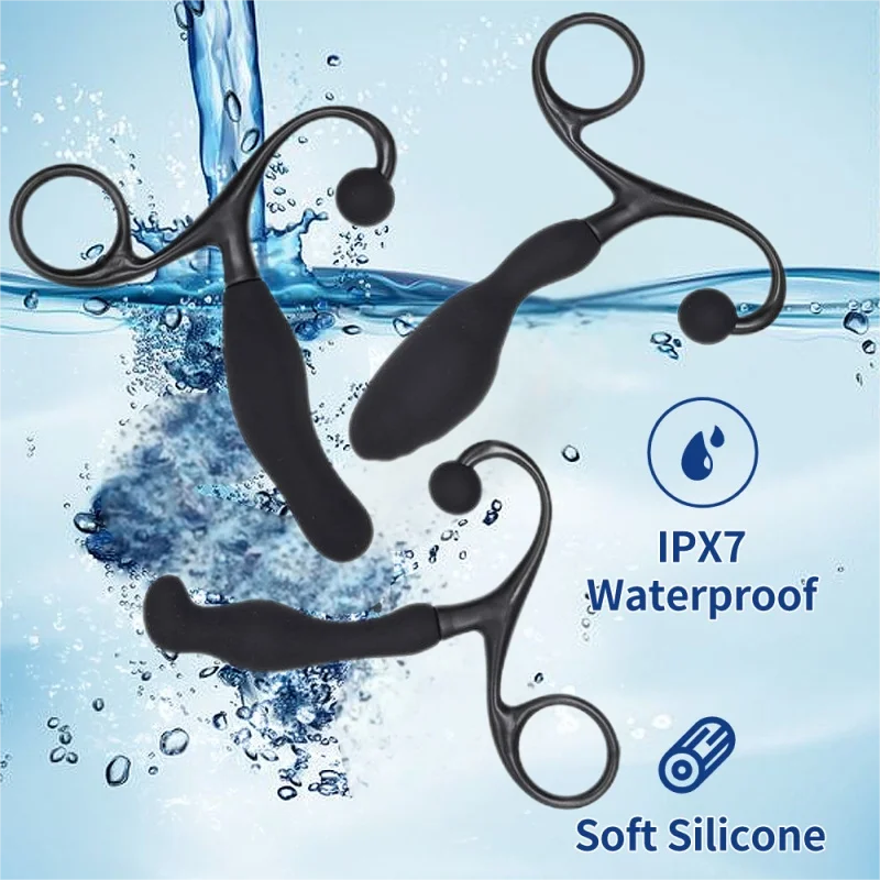 18 adult sex toy SM Female Silicone Rod Male prostate massage stick G-spot clitoral stimulation Anal plug masturbator MINI dild0