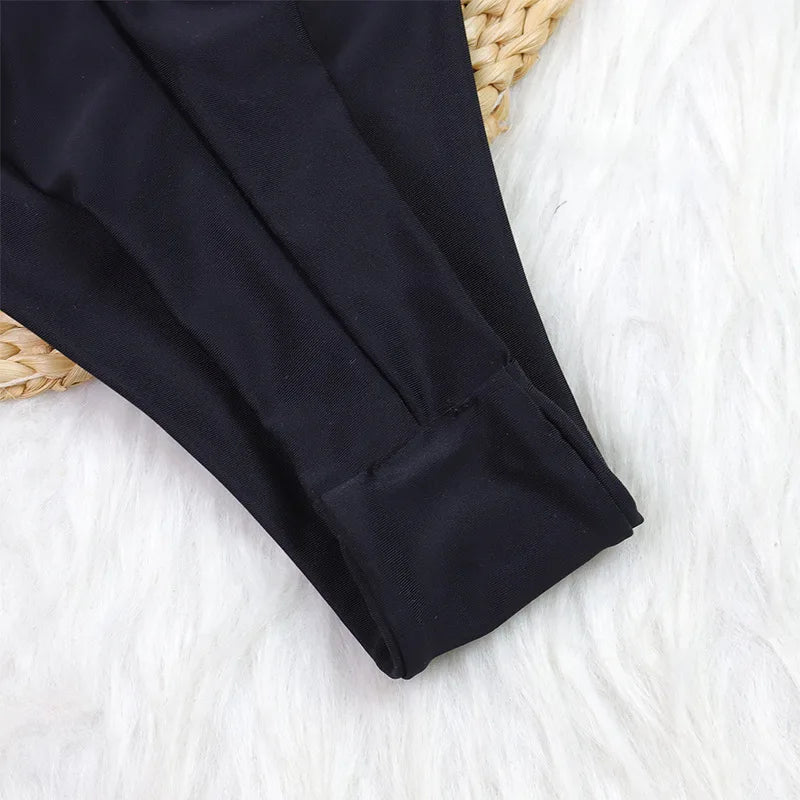 2026 New Bikini Two-Piece Sets Bathing Suit Lady New Fashion Sexy Solid Color Casual Bathing Suit Women Micro Bikini Swimwear