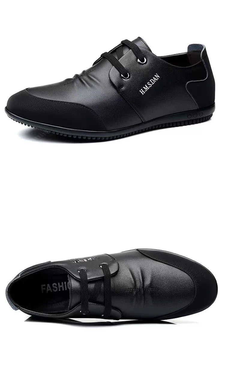 Dress Shoes for Men Casual Business Shoes Men Casual Loafers Office Party Wedding Shoes Leather Men Sapatos Formais Masculinos