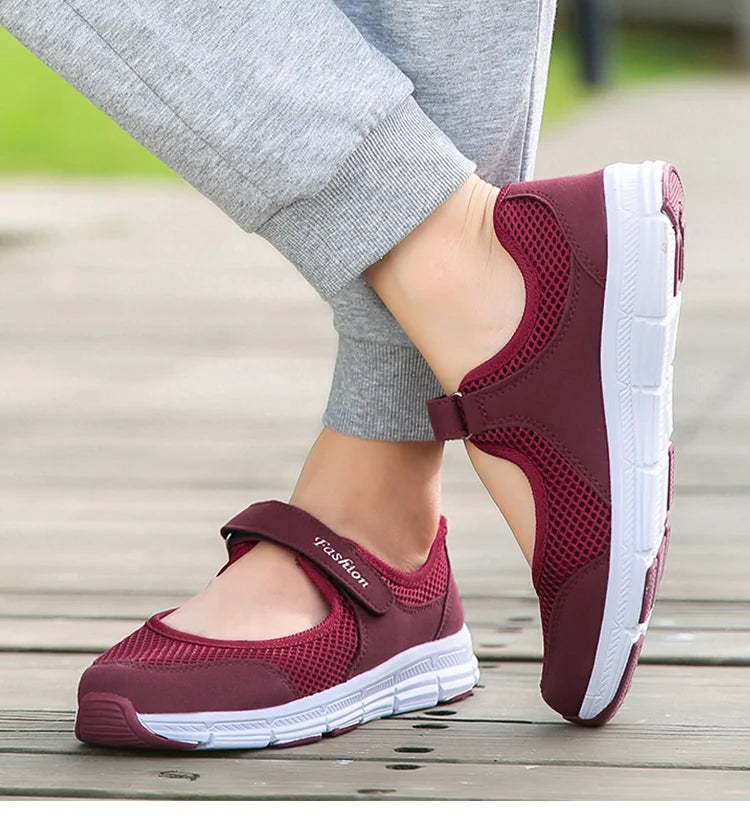 Flat Shoes For Women Light Breathable Autumn Summer Footwear Comfortable Flats Women Moccasins Zapatos Mujeres Mary Jane Shoes