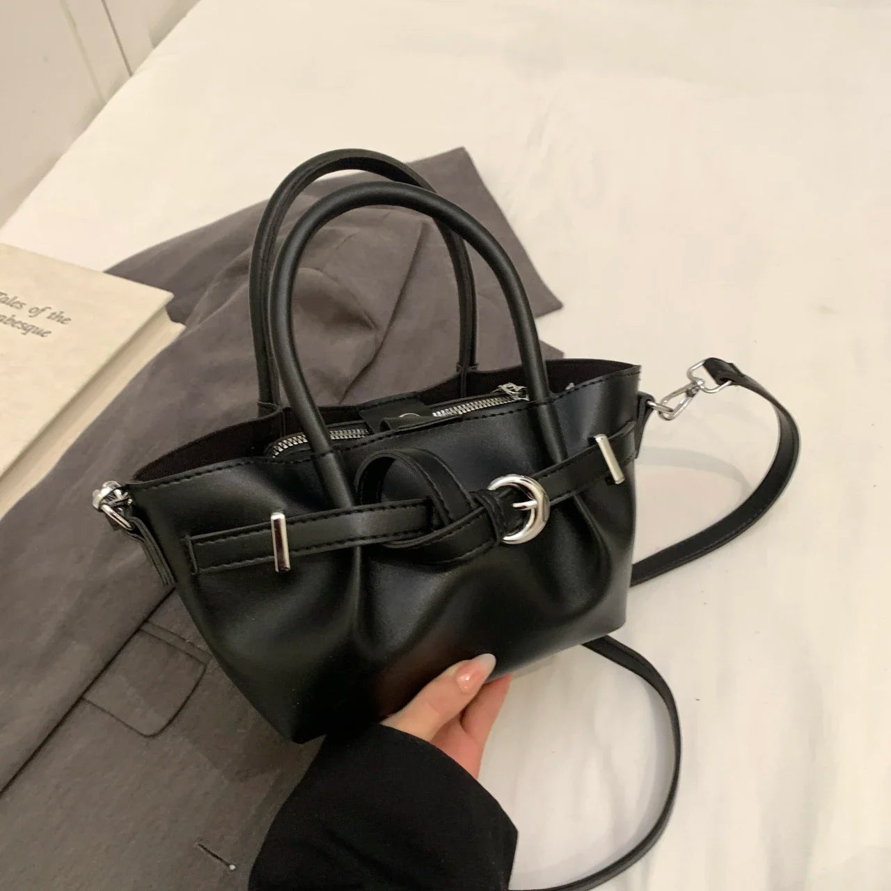 Branded Hand Bags for Women High Quality Leather Shoulder Bag Luxury Purses and Handbags Designer Crossbody Bag Bucket Bolsos