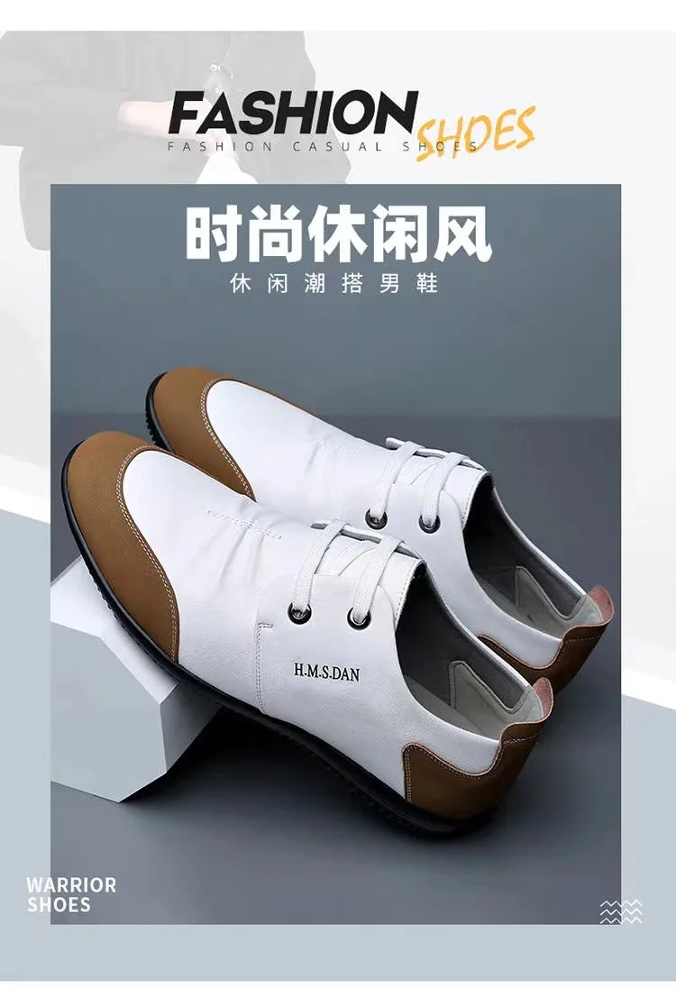 Dress Shoes for Men Casual Business Shoes Men Casual Loafers Office Party Wedding Shoes Leather Men Sapatos Formais Masculinos