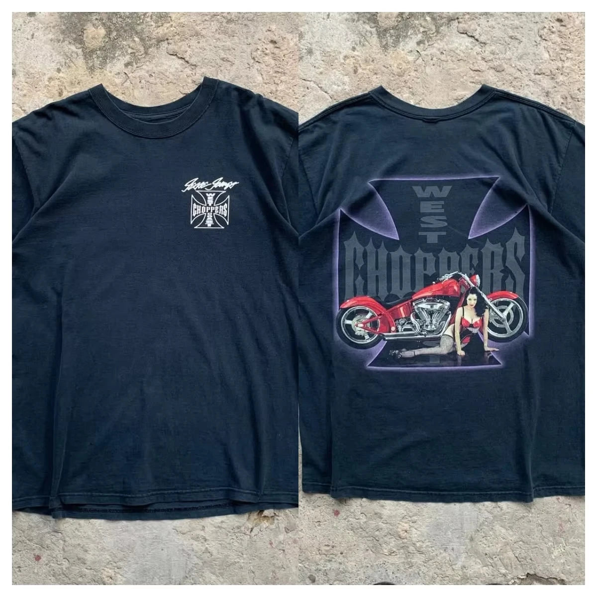 2026 new New trendy and popular streetwear with printed designs short-sleeved retro high street clothing, loose T-shirt