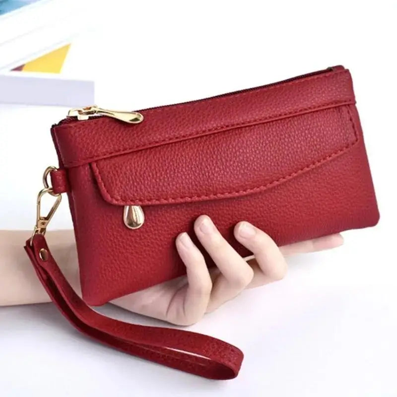 New Pu Women Wallets Purses Fashion Long Zipper Women's Wallet Money Coin Holder Female Purse