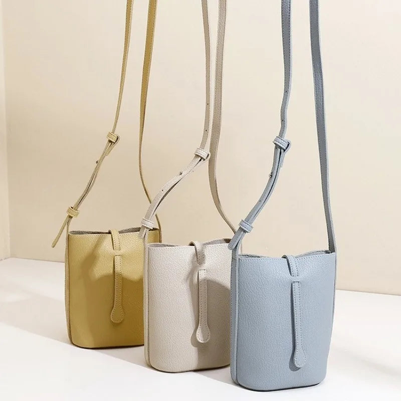 New Portable Women Handbags  Adjustable Pu Leather Shoulder Bags Luxury Large Capacity Crossbody Bags for Women Flap Phone Purse