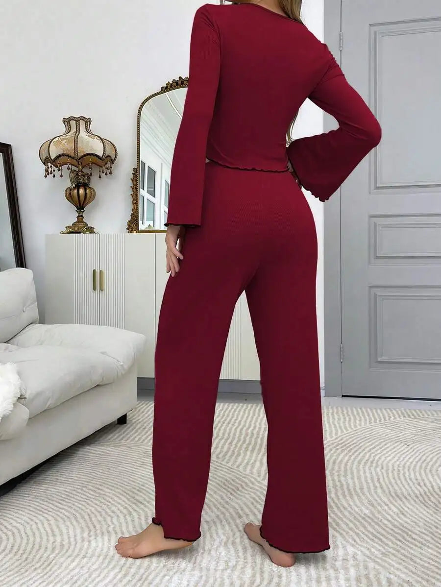 Sleep Shirts Pajamas for Women Pj Sets for Woman Pajama Pants Women's Sleep Wear Sexi Women's Home Clothes Nightgowns Pijama