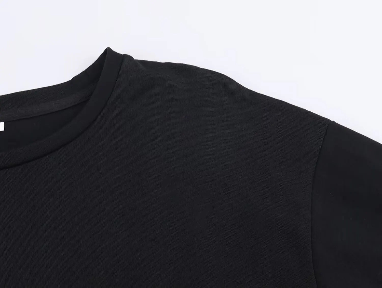 Women's T-Shirts Spring Autumn Fashion Lace Hem T Shirts for Women Asymmetry Streetwear Long Sleeve Slim Casual Tops