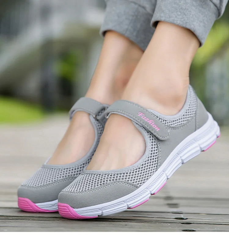 Flat Shoes For Women Light Breathable Autumn Summer Footwear Comfortable Flats Women Moccasins Zapatos Mujeres Mary Jane Shoes