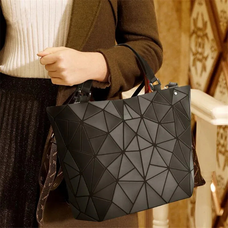 Handbags Bags For Women 2025 Designer Luxury Tote Bucket Bag Fashion Geometric Crossbody Shoulder Messenger Hand Bag Silver