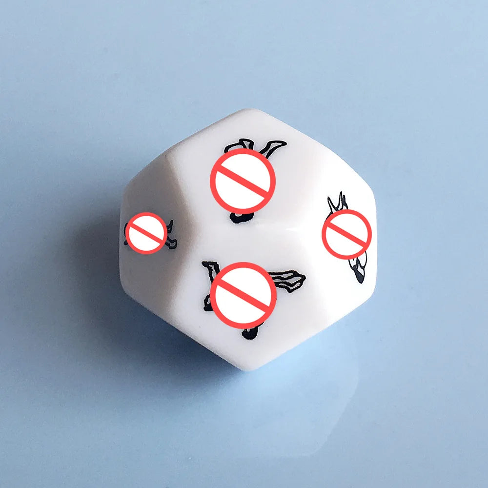 Adult Sexy Toys 12 Sides Sex Dice Sexual Games Dice Couple Erotic Toy Cube Accessoires Sexuels Sexy Toys for Women Sex Shop