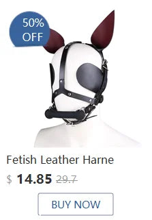 Women Fetish Erotic bdsm Bondage Restraints Adult toys Sex Toy for Sex Mask PU Leather SM Closed Hood Blindfold Sex toys