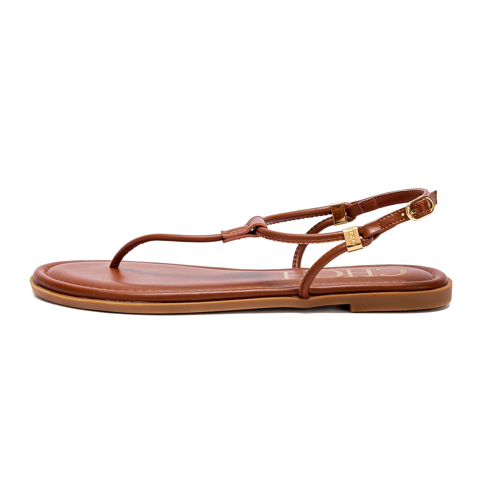 CHCH Women's Flat Sandals Summer Minimalist Toe Beach Shoes Vacation Outdoor