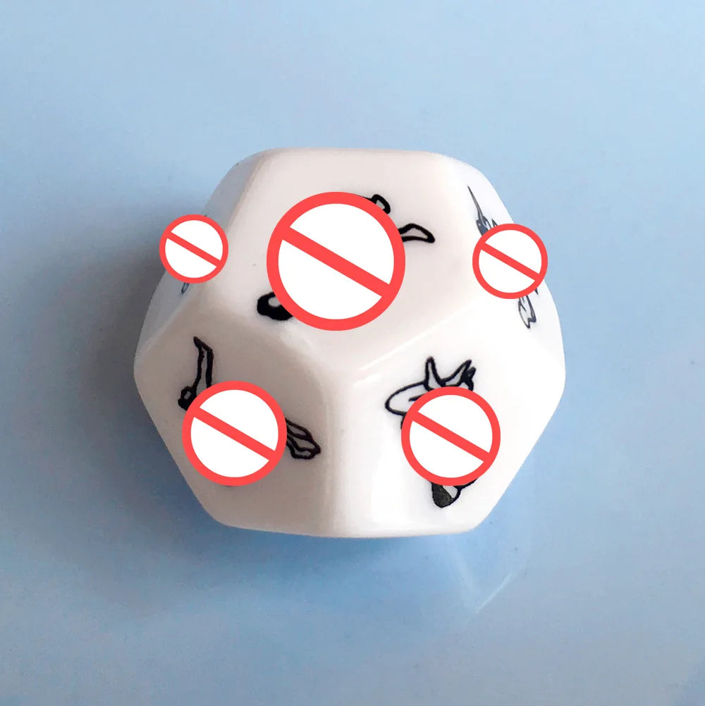 Adult Sexy Toys 12 Sides Sex Dice Sexual Games Dice Couple Erotic Toy Cube Accessoires Sexuels Sexy Toys for Women Sex Shop