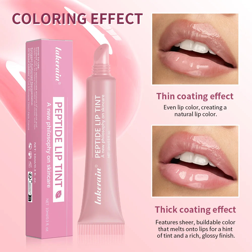 Lip Hydrating Lip Gloss Glitter Glossy Plumping Lipgloss High Shine Glass Finish Nude Colors Shiny Jelly Liquid Lipstick