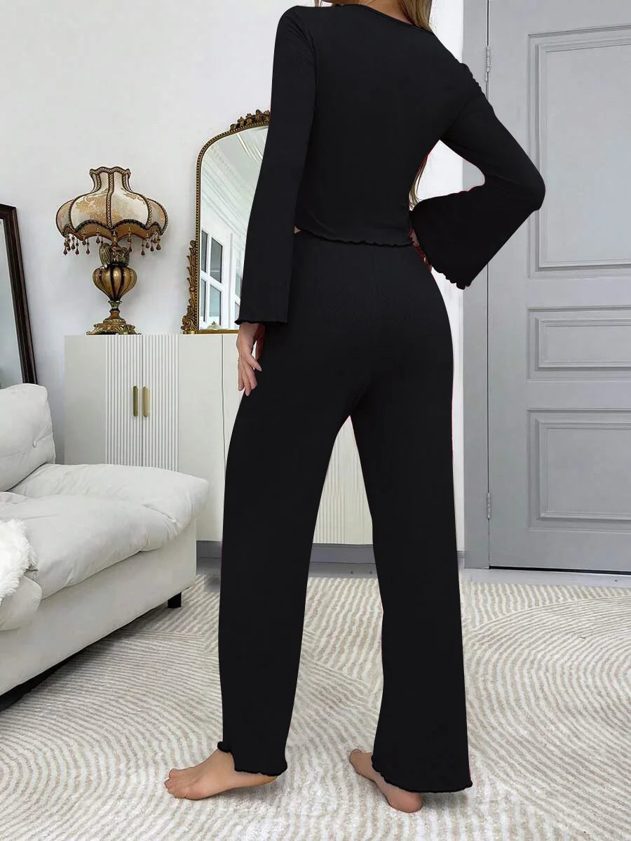 Sleep Shirts Pajamas for Women Pj Sets for Woman Pajama Pants Women's Sleep Wear Sexi Women's Home Clothes Nightgowns Pijama