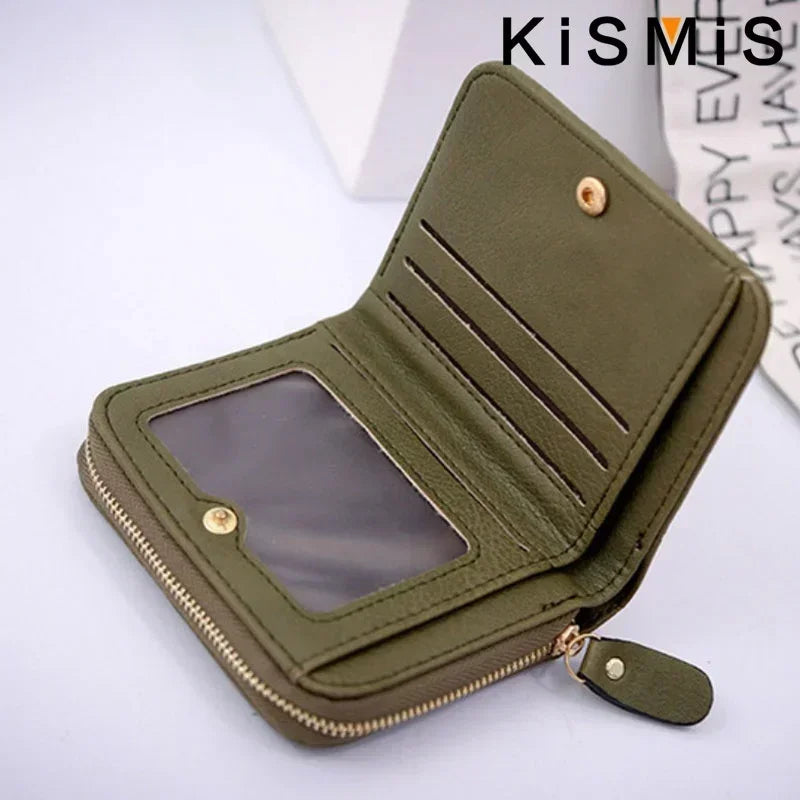 Wallets for Women Kawaii Cute Wallet Luxury Designer Lady Wallet Pink Purse Womens Wallet Small Women Leather Holder Coin Purses