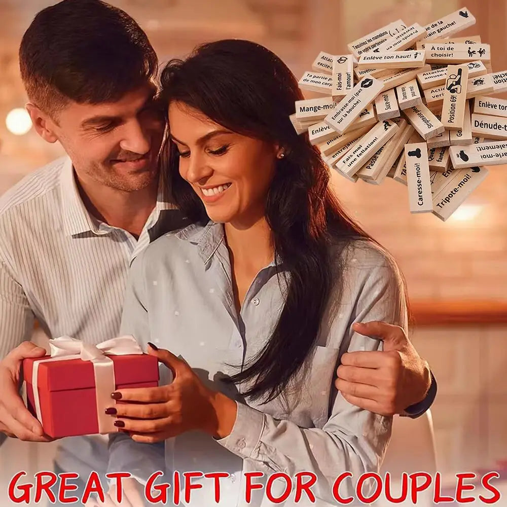 Block Tower Game For Adults Sex Toys Wooden Block For Tumbling Tower Stacking Games Erotica Party SM Block