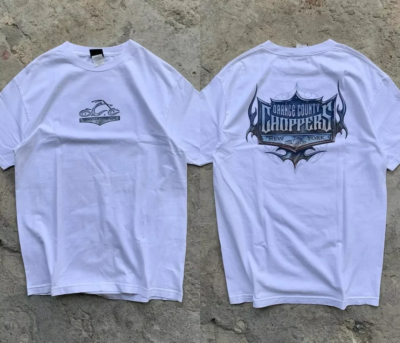 2026 new New trendy and popular streetwear with printed designs short-sleeved retro high street clothing, loose T-shirt