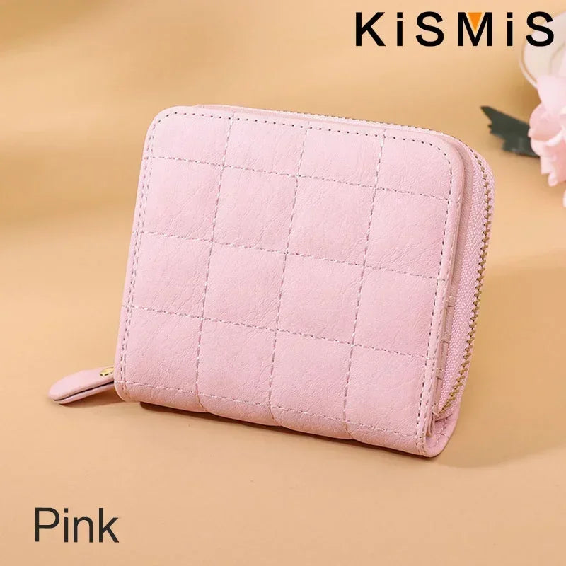 Wallets for Women Kawaii Cute Wallet Luxury Designer Lady Wallet Pink Purse Womens Wallet Small Women Leather Holder Coin Purses