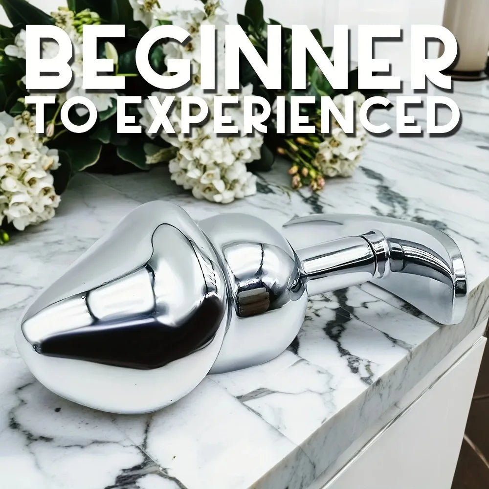 Adult Toys Butt Plug Anal Plug Bead Anal Sex Toys with Safe Waterproof Trainer Anal Sex Toy Stimulator Couples Prostate Ma