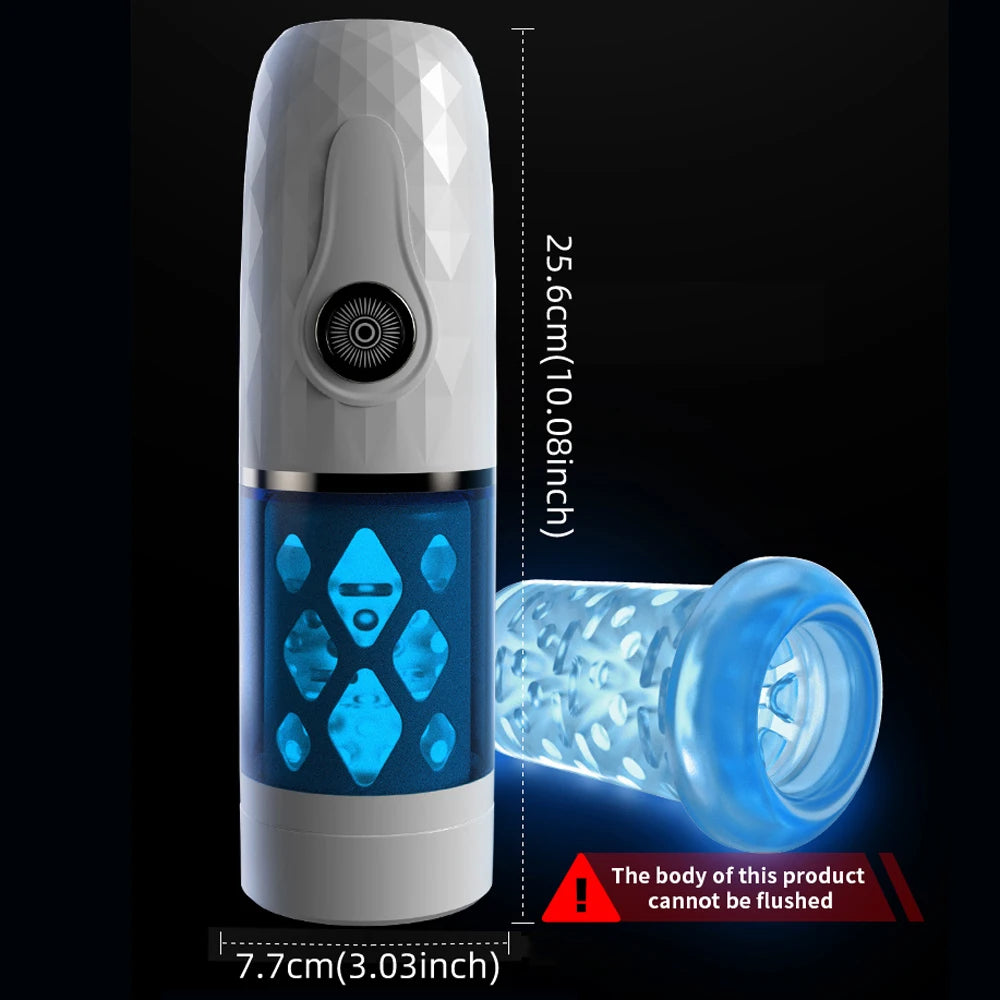 Adult Sex Toys for Men Automatic Masturbators For Men Male Sex Toy Vibrator Massager Blowjob Vibrator Delayed Ejaculation