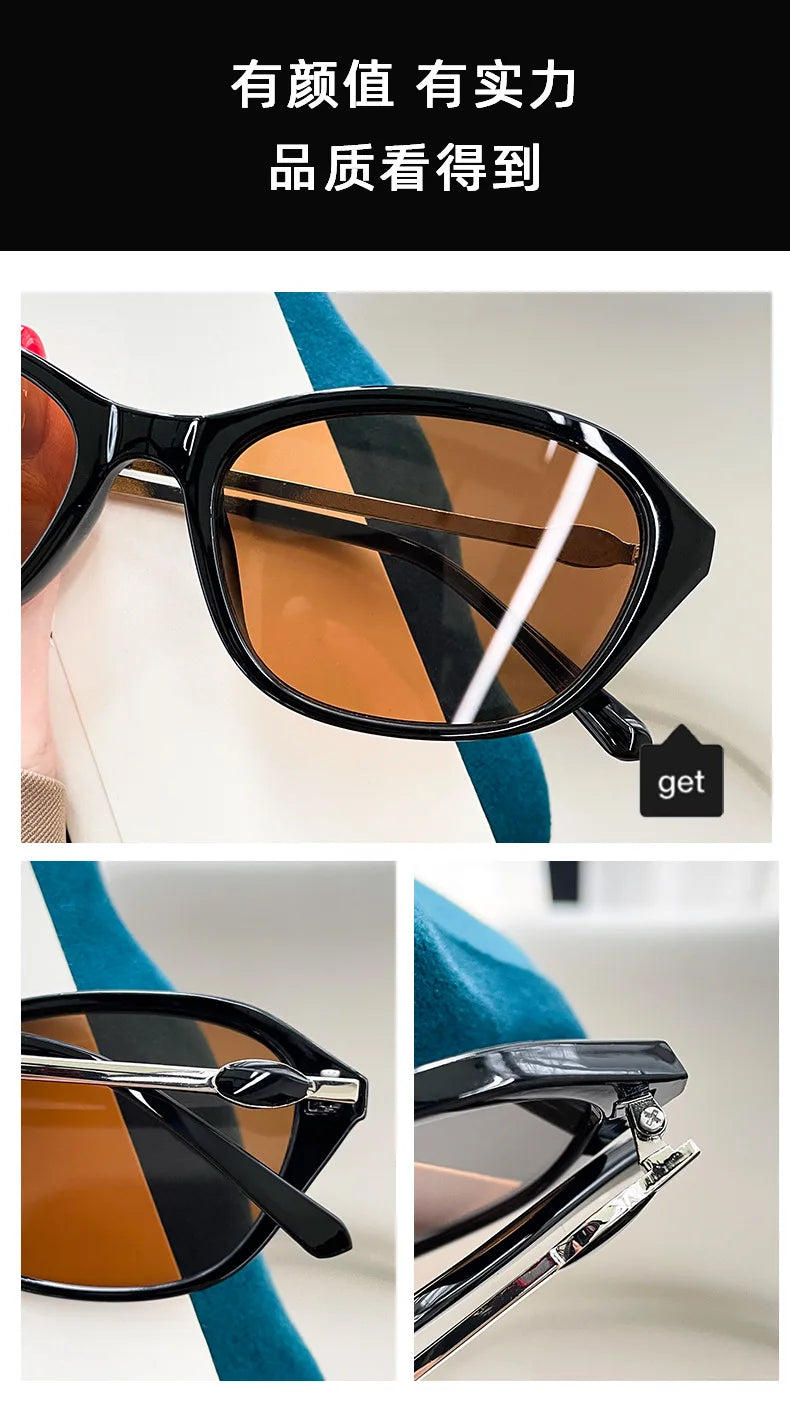 Sunglasses for Women Fashion Trend High-end Frame Glasses Small Frame Sunglasses