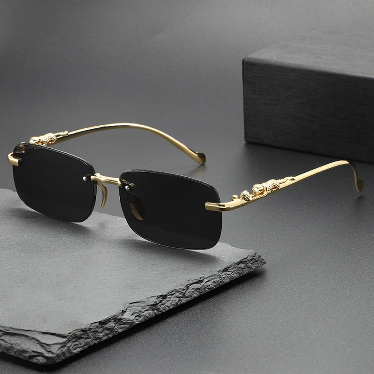 Frameless Sunglasses for Men and Women Classic High-grade Fashion Sunglasses for Women.