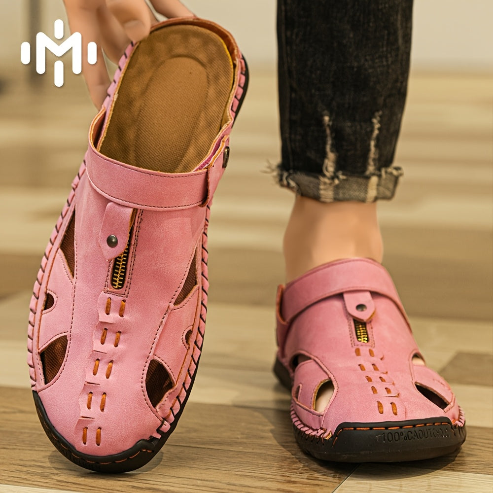 Summer Anti-slip Wading Sandals, Lightweight Wading Sandals, Breathable Anti-slip Summer Sandals For Women Trendy, Non Slip Hiking Sandals Durable Non Slip Women Sandals - Comfy Closed Toe Beach Shoes For, Mother'S Day Gift